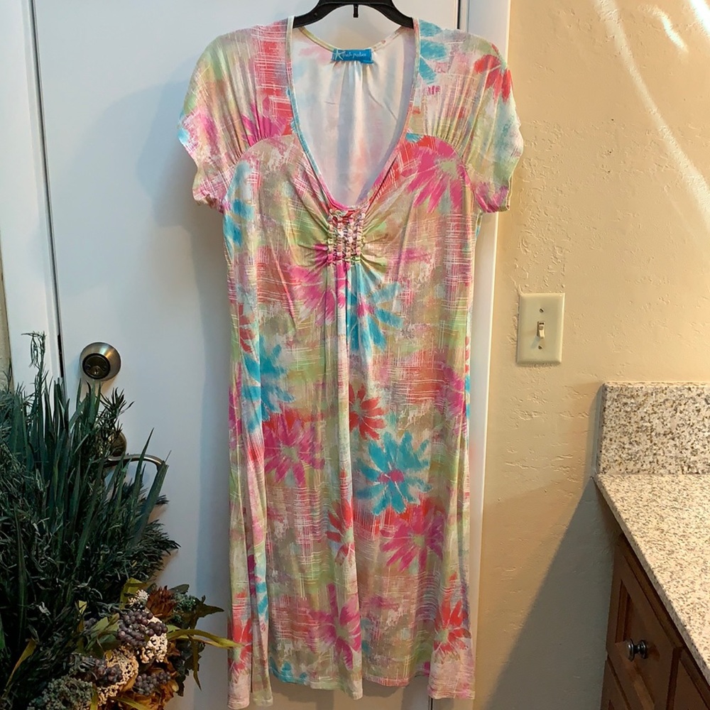 Fresh Produce floral print dress size M